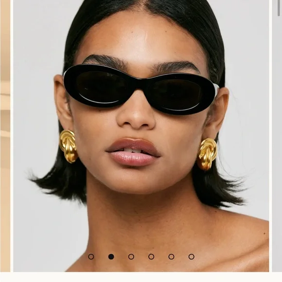 Aureum Collective Saint Germain Black Sunglasses - Picture 8 of 8